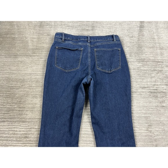 No Boundaries Jeans Juniors 15 Blue Dark Wash Cotton Blend Skinny Tapered Leg - Picture 8 of 12